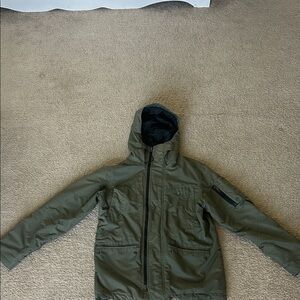 Dark Green Oakley Ski/Snowboard Jacket with Logo Patch
